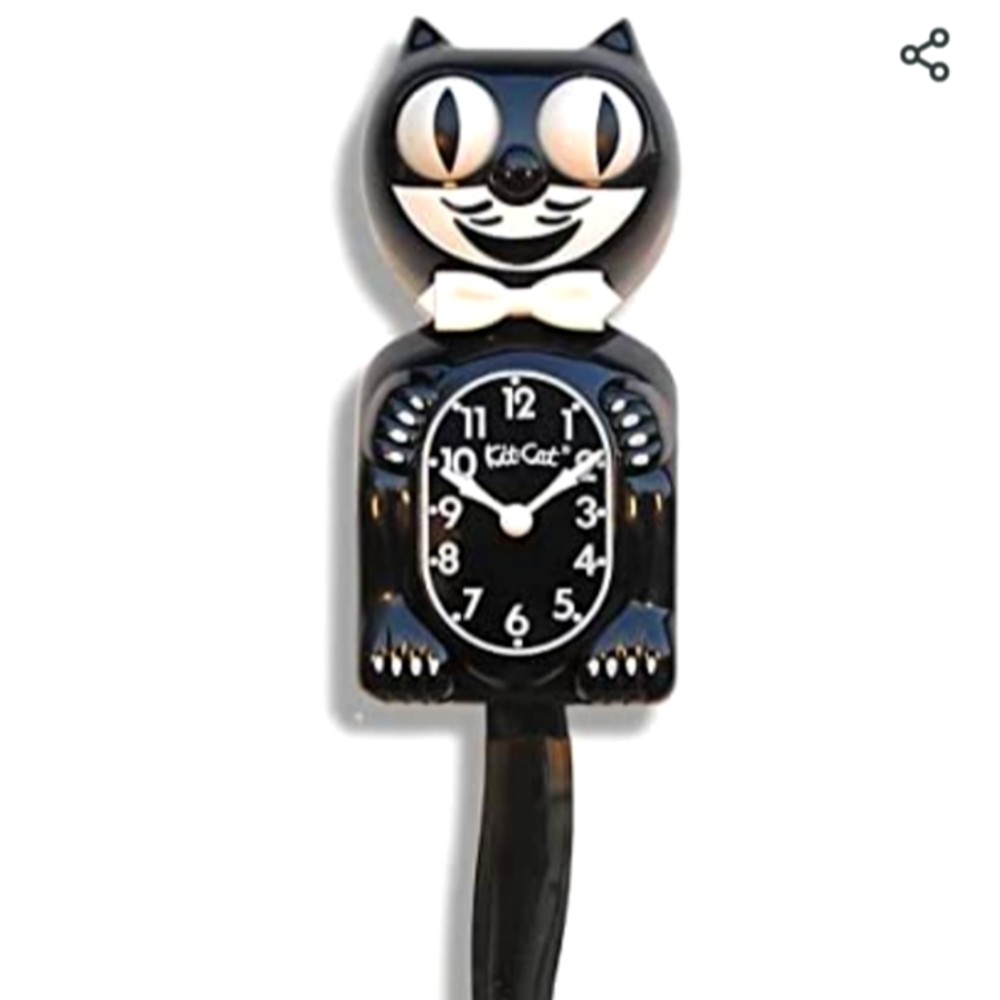 Kit-Cat Klock the original black new in box.